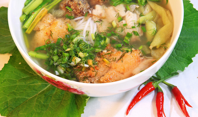 Bún cá rô đồng