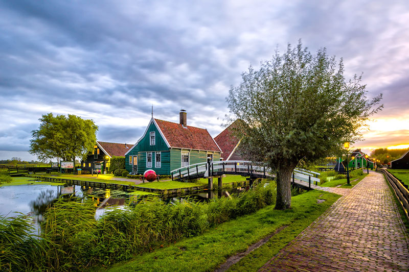 làng Zaanse Schans