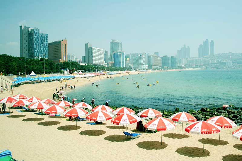 bãi biển Haeundae bãi biển Haeundae